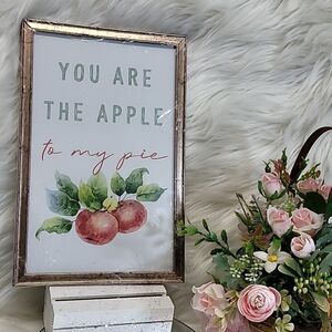 Special Moments YOU ARE THE APPLE TO MY PIE Frame New